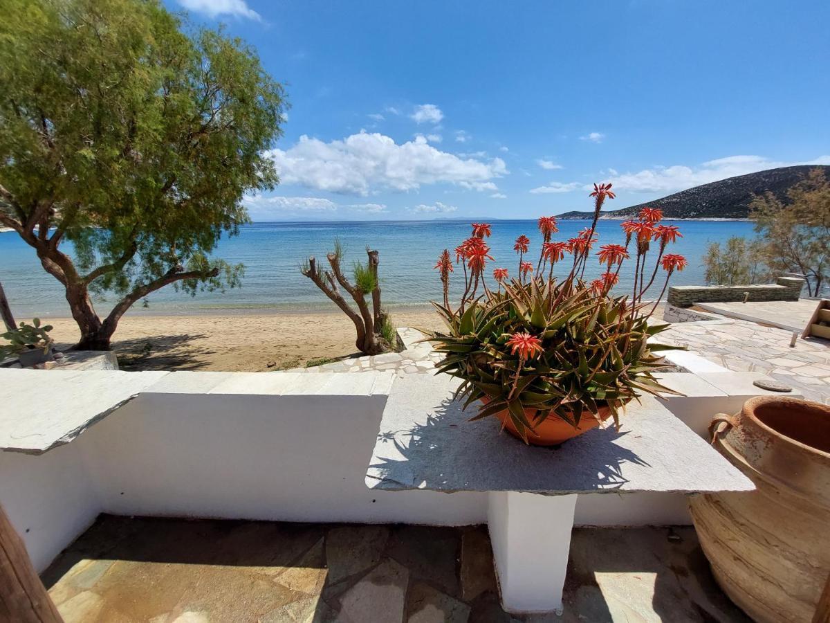 Styfilia Beachfront Apartments Platis Gialos  المظهر الخارجي الصورة