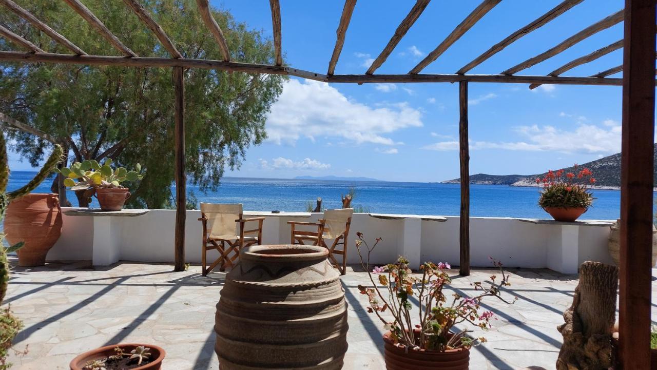 Styfilia Beachfront Apartments Platis Gialos  المظهر الخارجي الصورة