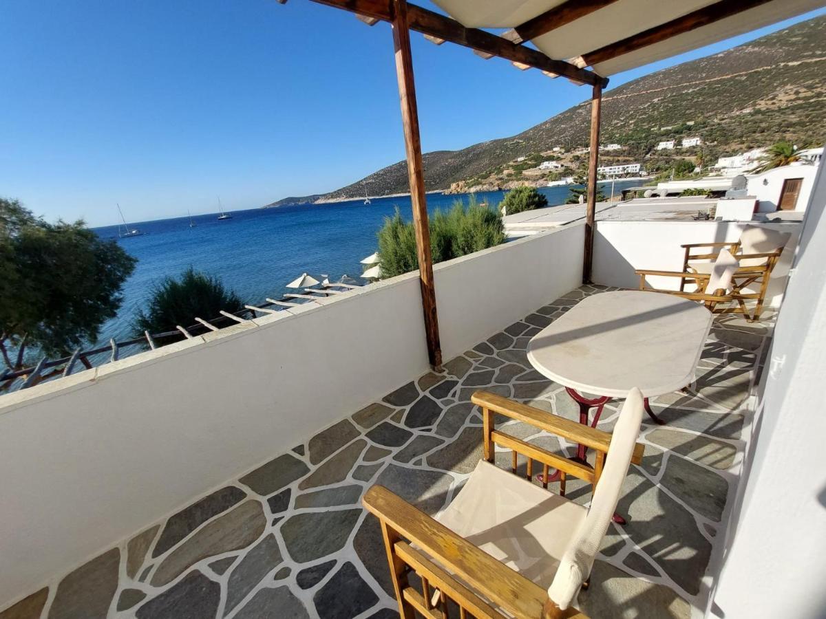 Styfilia Beachfront Apartments Platis Gialos  المظهر الخارجي الصورة