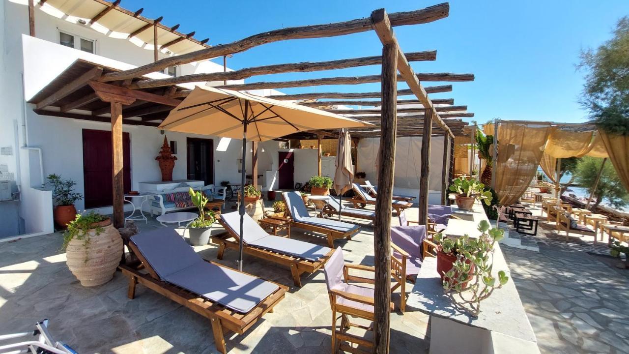 Styfilia Beachfront Apartments Platis Gialos  المظهر الخارجي الصورة