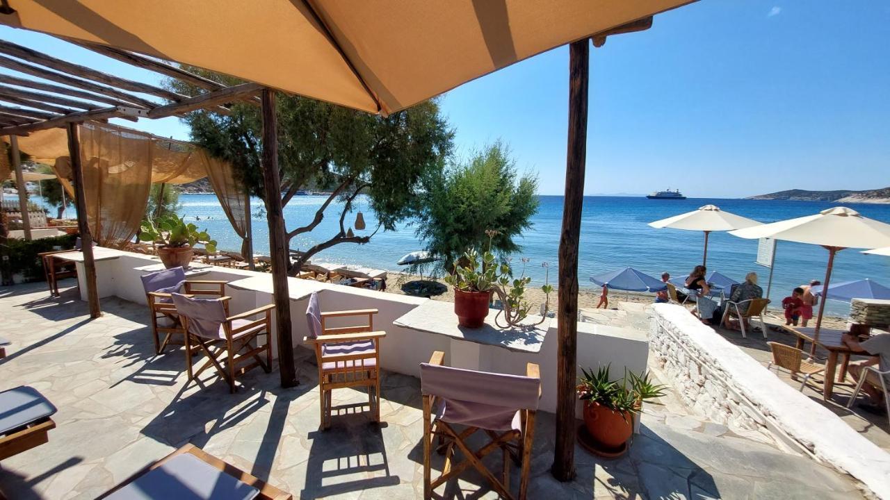Styfilia Beachfront Apartments Platis Gialos  المظهر الخارجي الصورة
