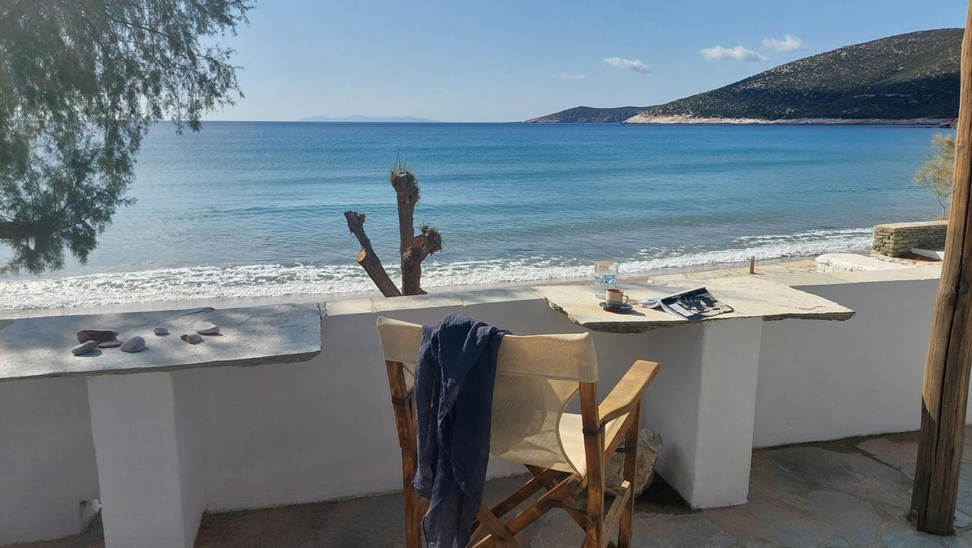 Styfilia Beachfront Apartments Platis Gialos  المظهر الخارجي الصورة